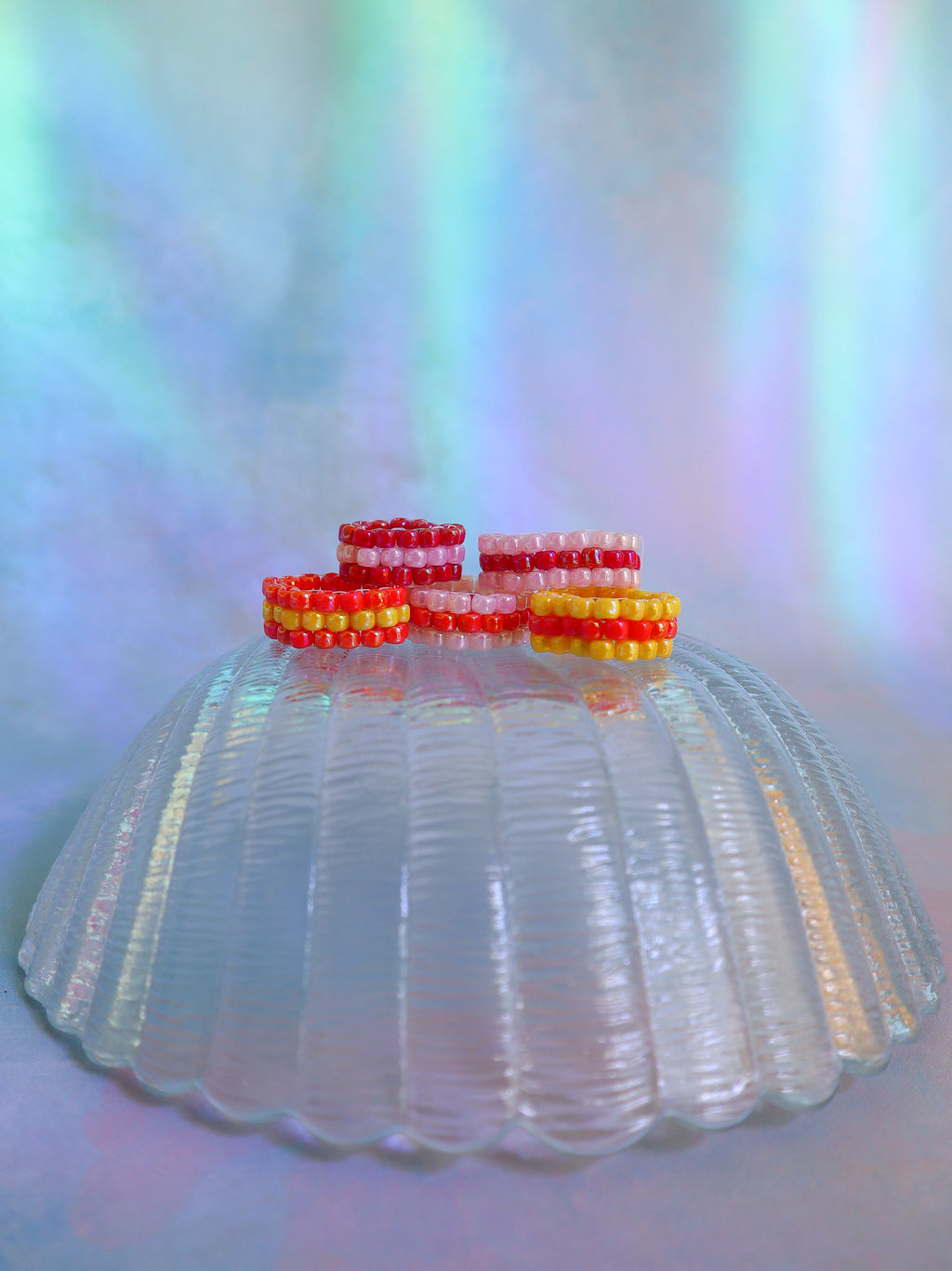 Stripe Beaded Ring - SHOP MRANZ