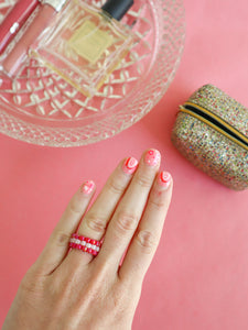 Stripe Beaded Ring - SHOP MRANZ