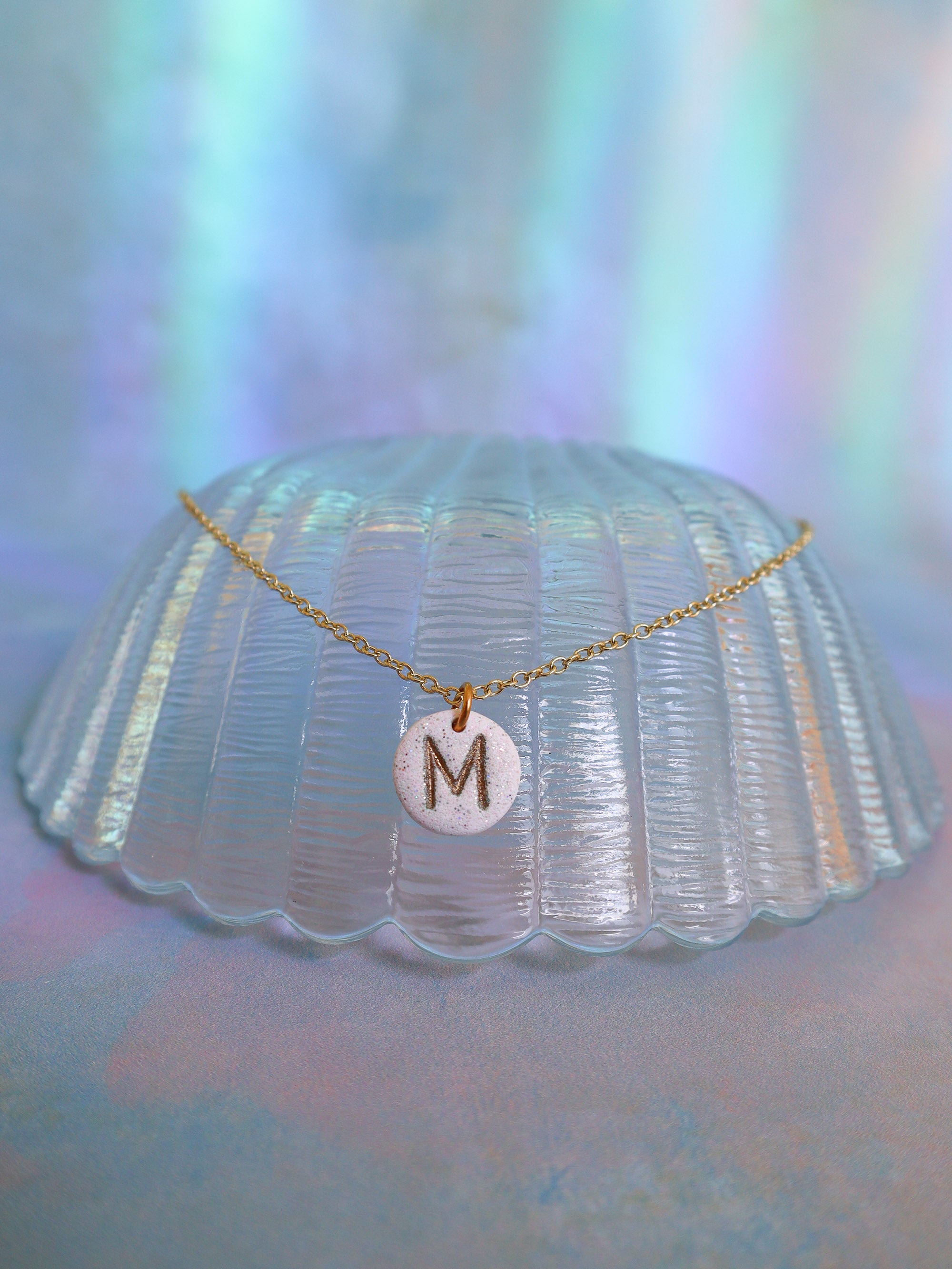 Stamped Initial Necklace - SHOP MRANZ