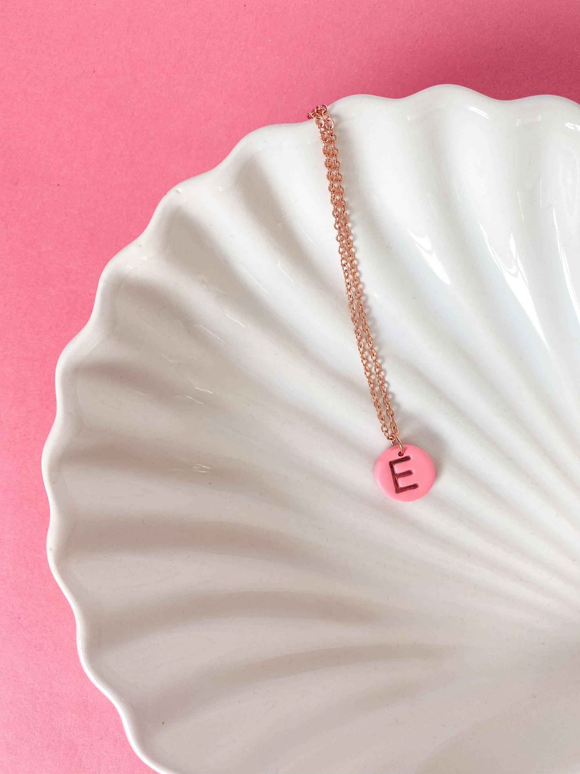 Stamped Initial Necklace - SHOP MRANZ